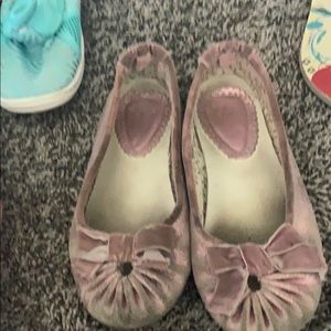 Cute leather gap flats